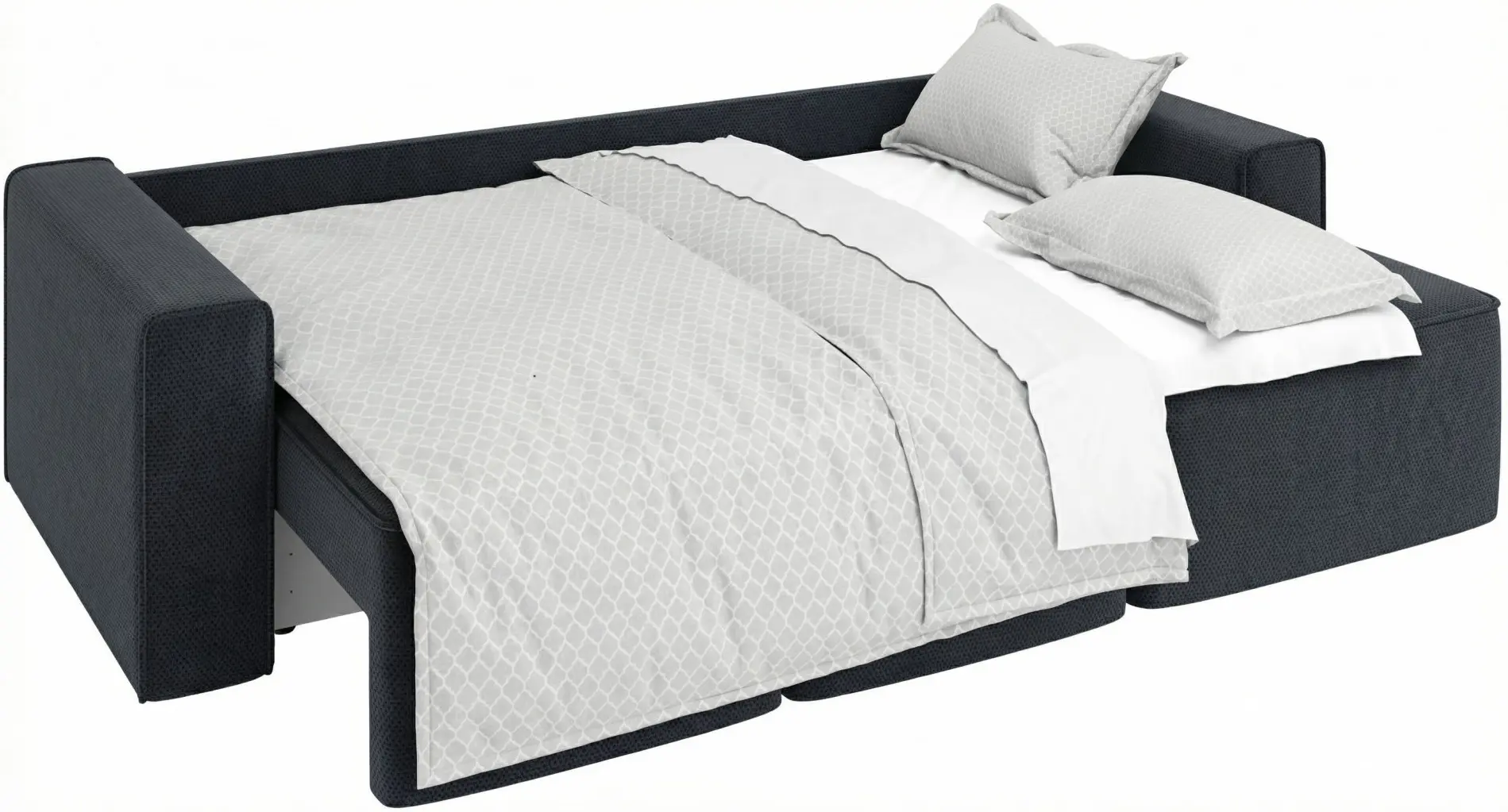 Canapea de colt MatroLuxe Hugo Silk Ape 15 Right (Dark Blue) - 4
