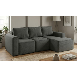 Canapea de colt MatroLuxe Hugo Viva 16 Right (Dark Grey)
