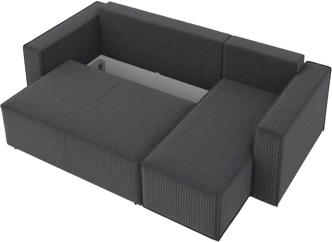 Canapea de colt MatroLuxe Sky Lotus 98 (Dark Grey) - 4