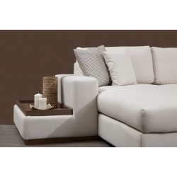 Диван П-образный Mirage Meble Loop 11 Shelf-Left (White) Thumb