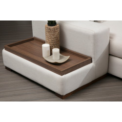 Диван П-образный Mirage Meble Loop 11 Shelf-Left (White) Thumb