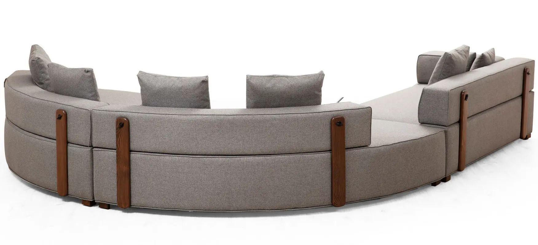 Canapea de colt Mirage Meble Gondol-4 Left (Grey) - 3