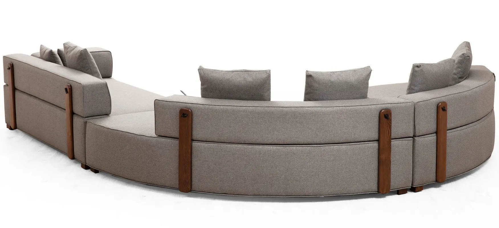 Canapea de colt Mirage Meble Gondol-4 Right (Grey) - 3