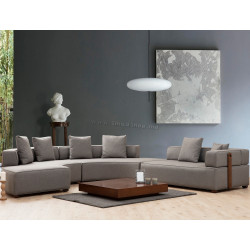 Canapea de colt Mirage Meble Gondol-4 Right (Grey)