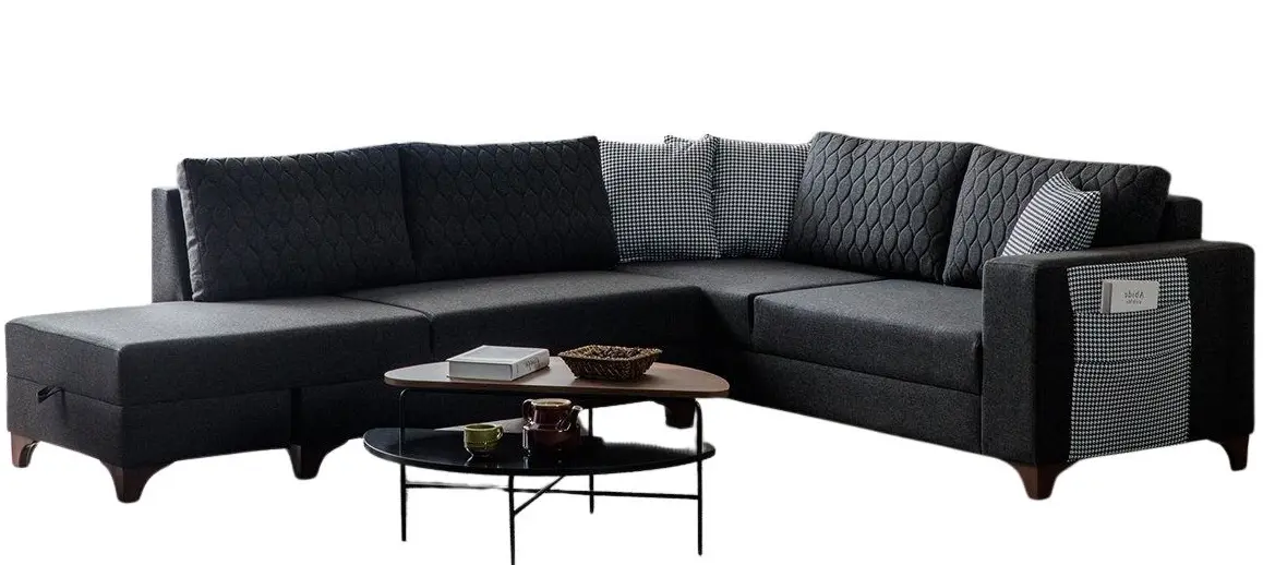 Canapea de colt Mirage Meble Loft Left (Anthracite) - 2