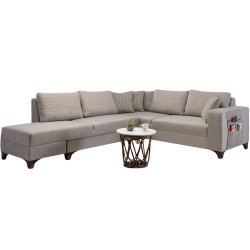 Canapea de colt Mirage Meble Loft Left (Cream) Thumb