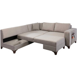 Canapea de colt Mirage Meble Loft Left (Cream) Thumb