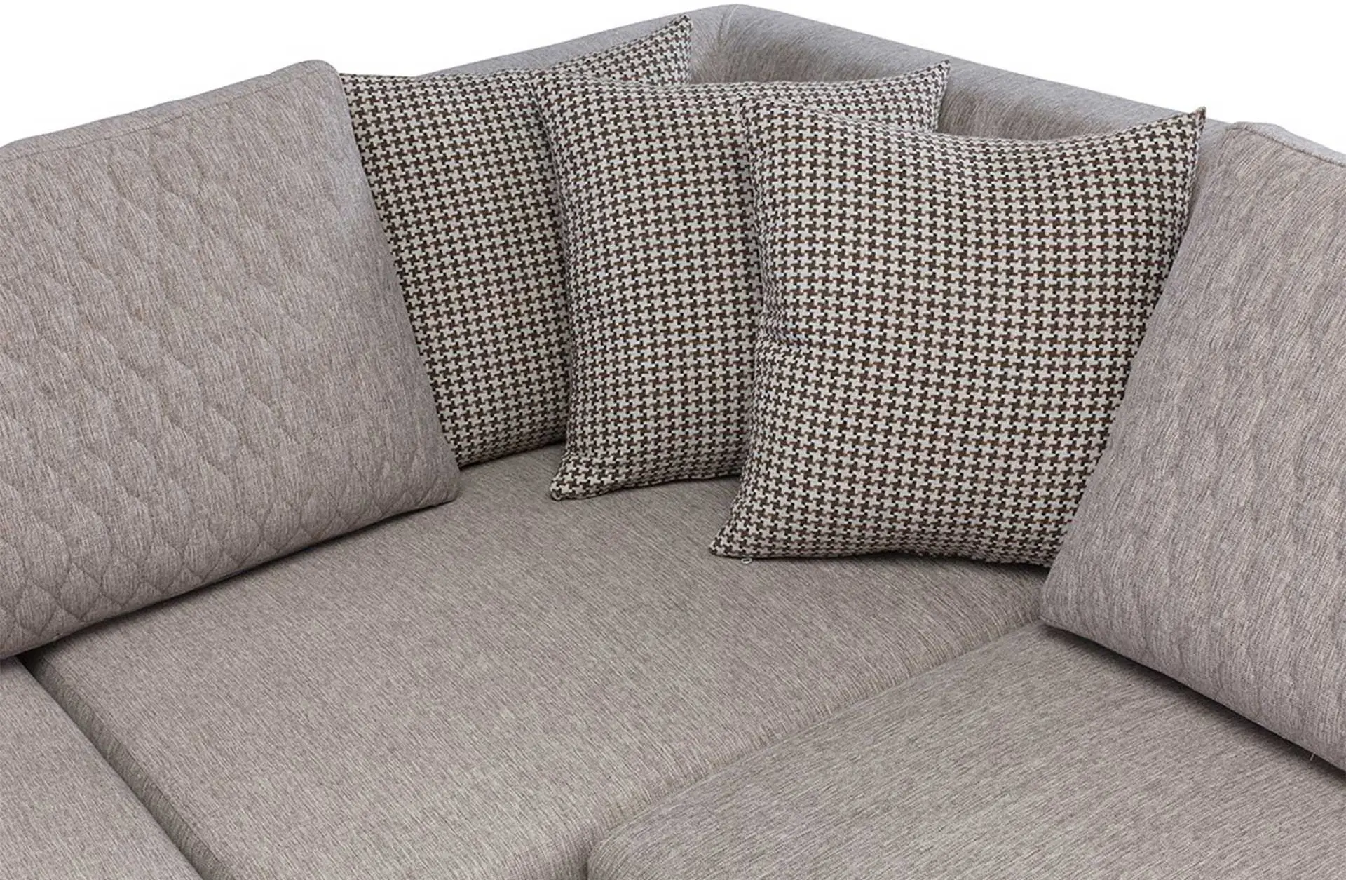 Canapea de colt Mirage Meble Loft Left (Cream) - 4