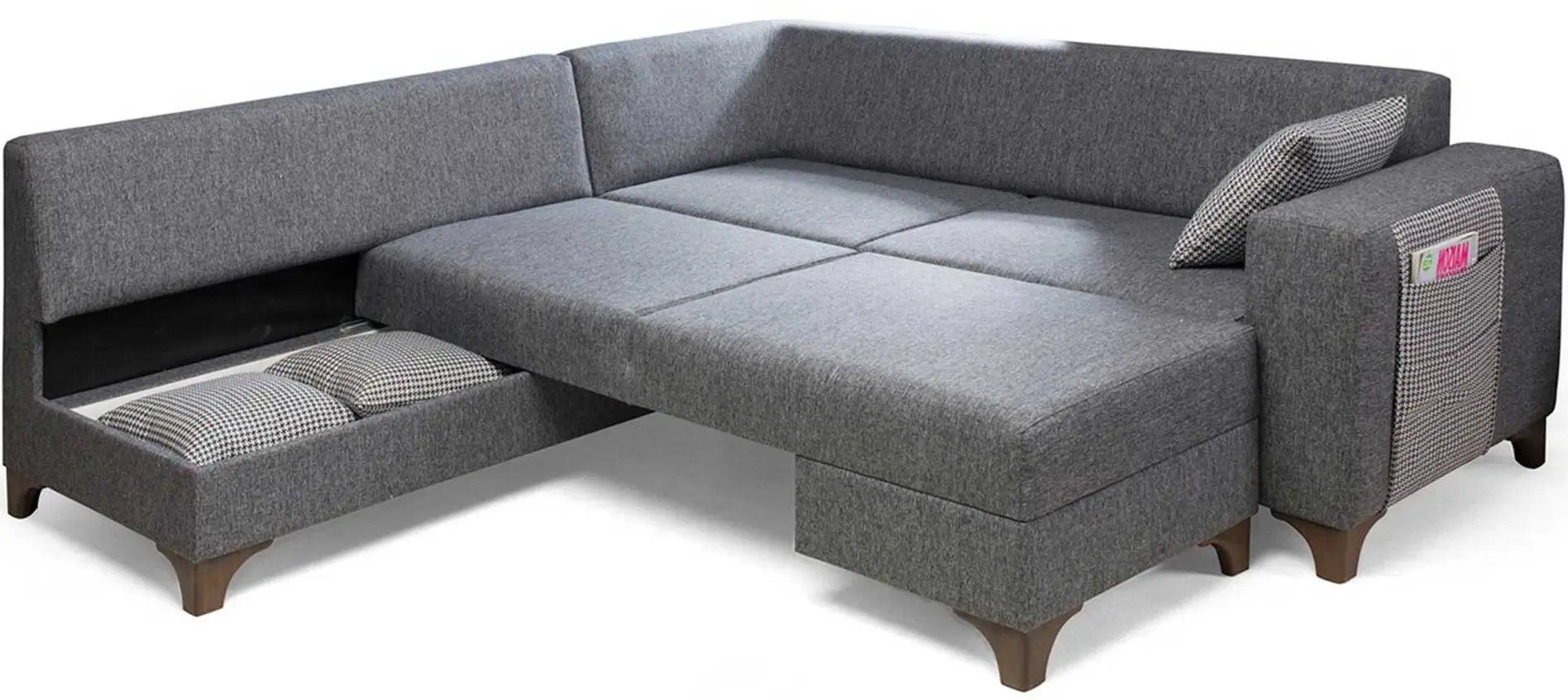 Canapea de colt Mirage Meble Loft Left (Grey) - 2