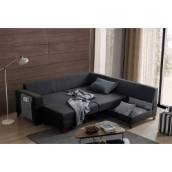 Canapea de colt Mirage Meble Loft Right (Anthracite) Thumb