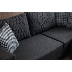 Canapea de colt Mirage Meble Loft Right (Anthracite) Thumb