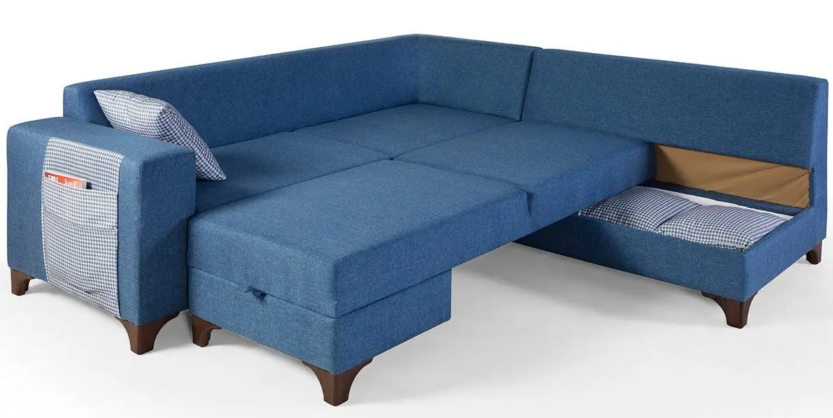 Canapea de colt Mirage Meble Loft Right (Blue) - 2