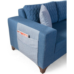 Canapea de colt Mirage Meble Loft Right (Blue) Thumb