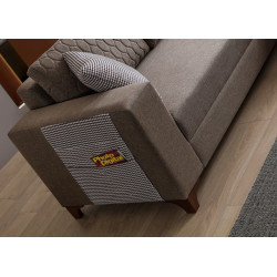Canapea de colt Mirage Meble Loft Right (Brown) Thumb