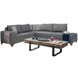 Canapea de colt Mirage Meble Loft Right (Grey) Thumb