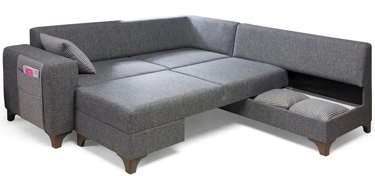 Canapea de colt Mirage Meble Loft Right (Grey) - 3