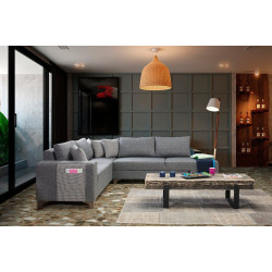Canapea de colt Mirage Meble Loft Right (Grey) Thumb