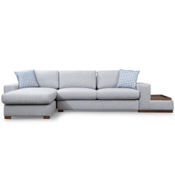 Canapea de colt Mirage Meble Loop 14 Shelf-Right (Light Grey) Thumb