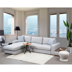 Canapea de colt Mirage Meble Loop 14 Shelf-Right (Light Grey)