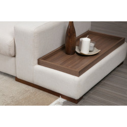 Canapea de colt Mirage Meble Loop 18 Shelf-Right (White) Thumb