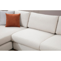 Canapea de colt Mirage Meble Loop 18 Shelf-Right (White) Thumb