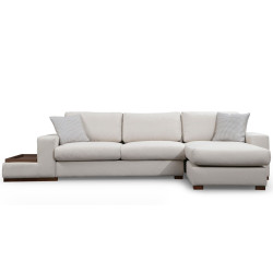 Canapea de colt Mirage Meble Loop 19 Shelf-Left (White) Thumb