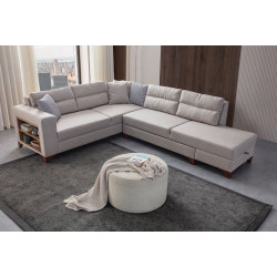 Canapea de colt Mirage Meble T-Loft Shelf-Left (Cream) Thumb