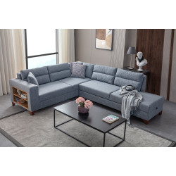 Canapea de colt Mirage Meble T-Loft Shelf-Left (Grey) Thumb