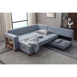 Canapea de colt Mirage Meble T-Loft Shelf-Left (Grey) Thumb