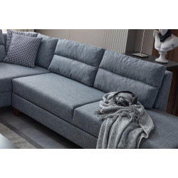 Canapea de colt Mirage Meble T-Loft Shelf-Left (Grey) Thumb