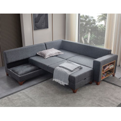 Canapea de colt Mirage Meble T-Loft Shelf-Right (Anthracite) Thumb