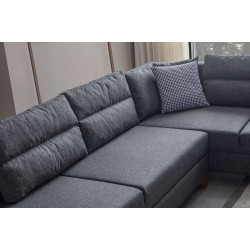 Canapea de colt Mirage Meble T-Loft Shelf-Right (Anthracite) Thumb