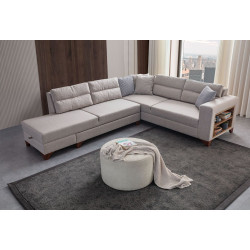 Canapea de colt Mirage Meble T-Loft Shelf-Right (Cream) Thumb