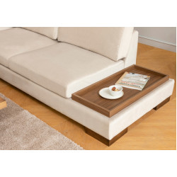 Canapea de colt Mirage Meble Tulip Shelf-Right (Beige) Thumb