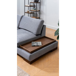 Canapea de colt Mirage Meble Tulip Shelf-Right (Dark Grey) Thumb