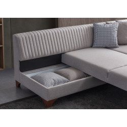 Canapea de colt Mirage Meble West Left (Cream) Thumb