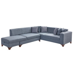 Canapea de colt Mirage Meble West Left (Grey) Thumb