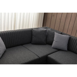 Canapea de colt Mirage Meble West Right (Anthracite) Thumb