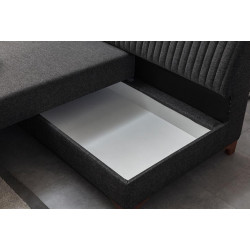 Canapea de colt Mirage Meble West Right (Anthracite) Thumb