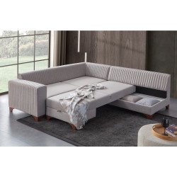 Canapea de colt Mirage Meble West Right (Cream) Thumb
