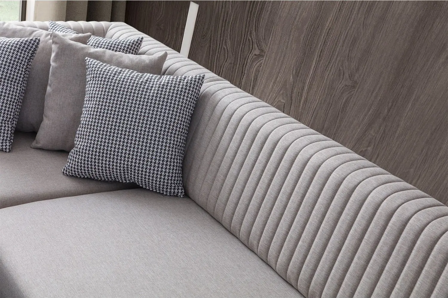 Canapea de colt Mirage Meble West Right (Cream) - 3