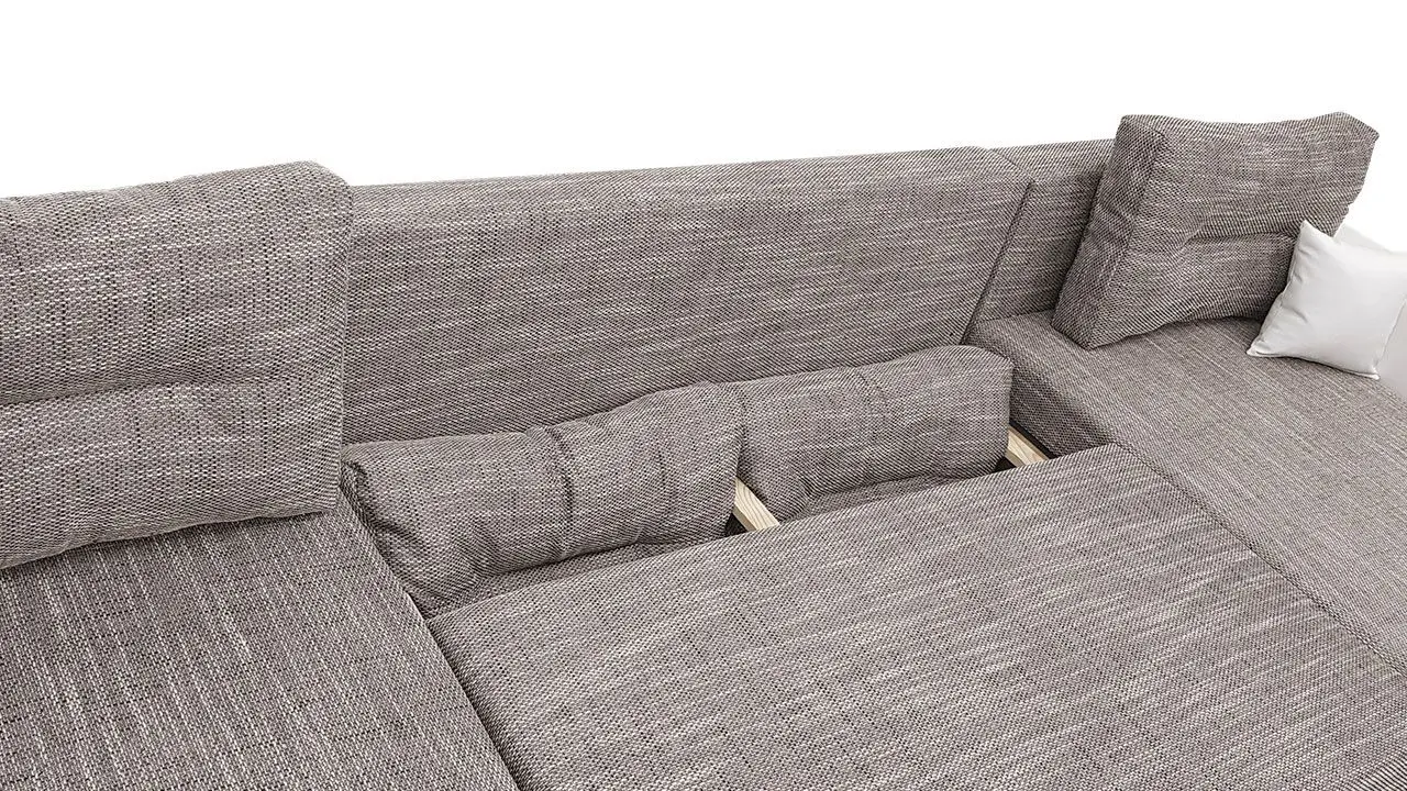 Диван П-образный Mirjan24 Dablam/Heron (Black) - 4