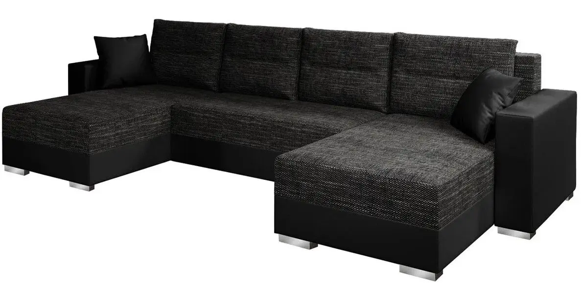 Диван П-образный Mirjan24 Dablam/Heron (Black)