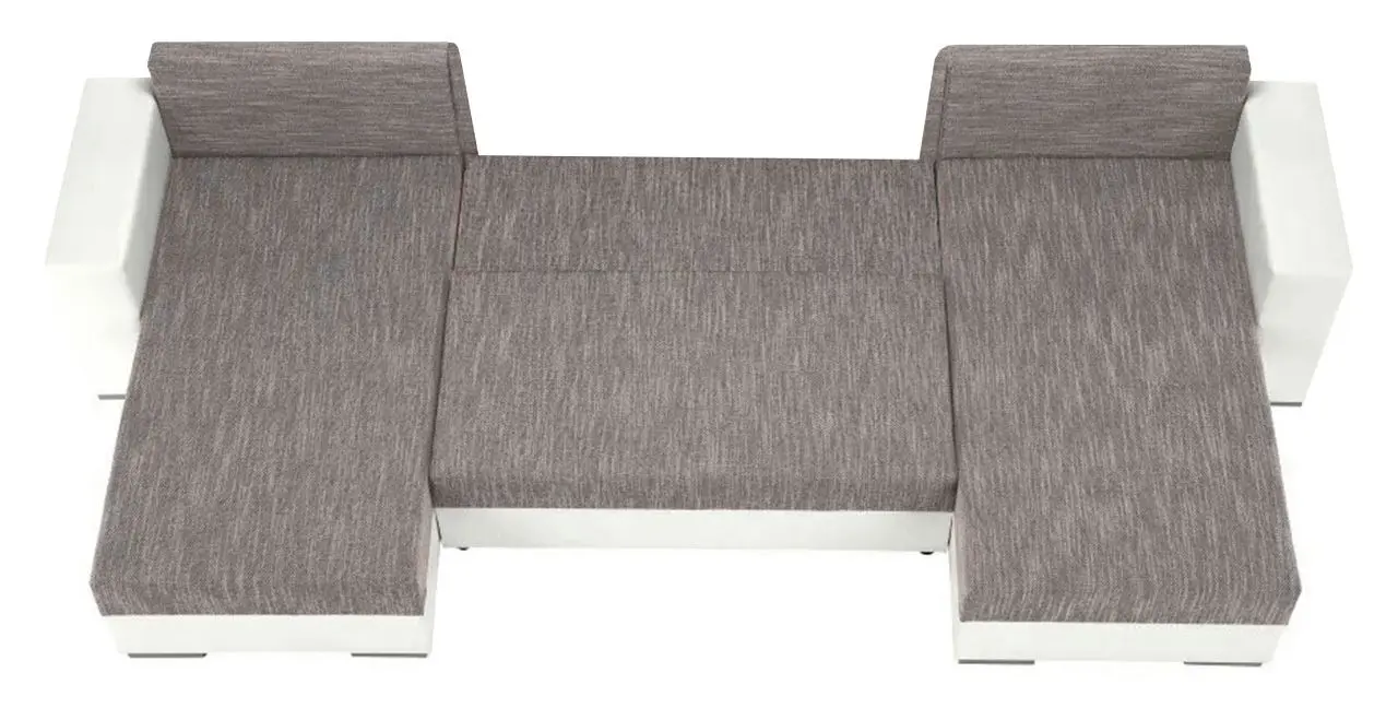 Диван П-образный Mirjan24 Dablam/Heron (White/Gray) - 3