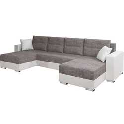 Диван П-образный Mirjan24 Dablam/Heron (White/Gray)