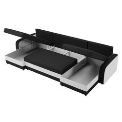 Диван П-образный Mirjan24 Dalmir U/Kris U (Gray/Beige) Thumb