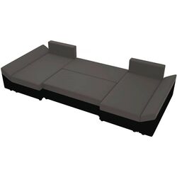 Диван П-образный Mirjan24 Peltata/Dante U Alova 04/Alova 36 (Black/Gray) Thumb