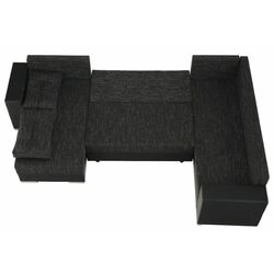 Диван П-образный Mirjan24 Poncjan/Gerd (Black) Thumb