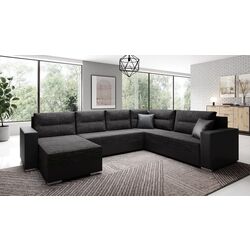 Диван П-образный Mirjan24 Poncjan/Gerd (Black) Thumb