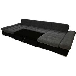 Canapea in forma de U extensibila Mirjan24 Agata/Alia (Dark Grey) Thumb